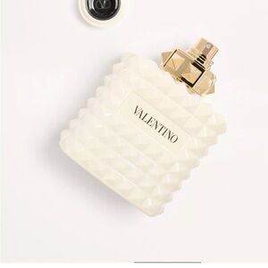 Valentino Ivory and Gold Perfume Bottle
